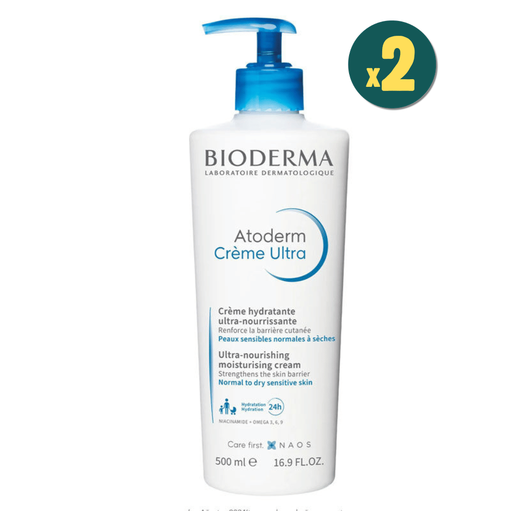 Bioderma Atoderm Cream Ultra 500 ml 2 Adet Fiyatları - Modern Eczanesi