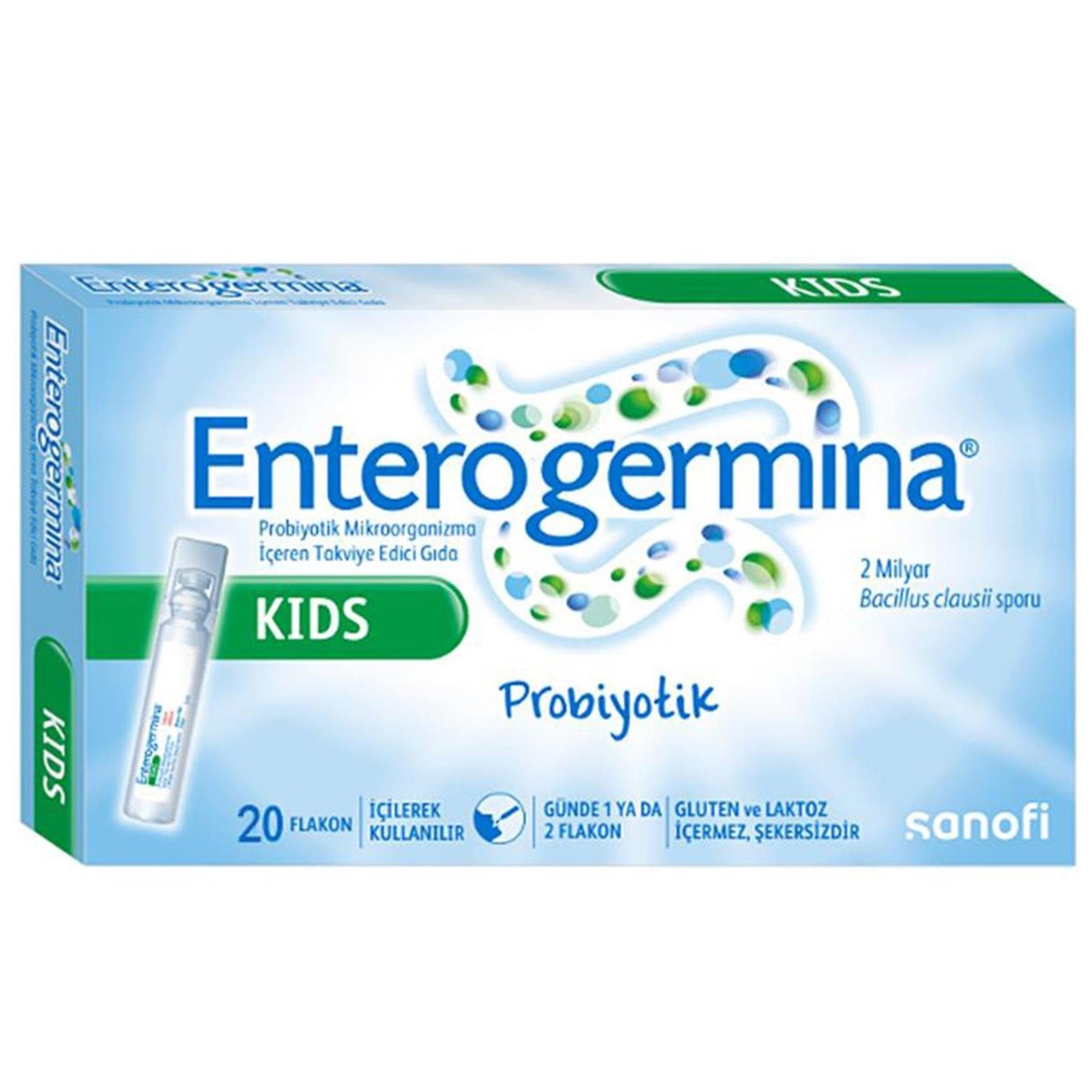 Enterogermina Kids Probiyotik İçeren Takviye Edici Gıda 20 Flakon Fiyatları
