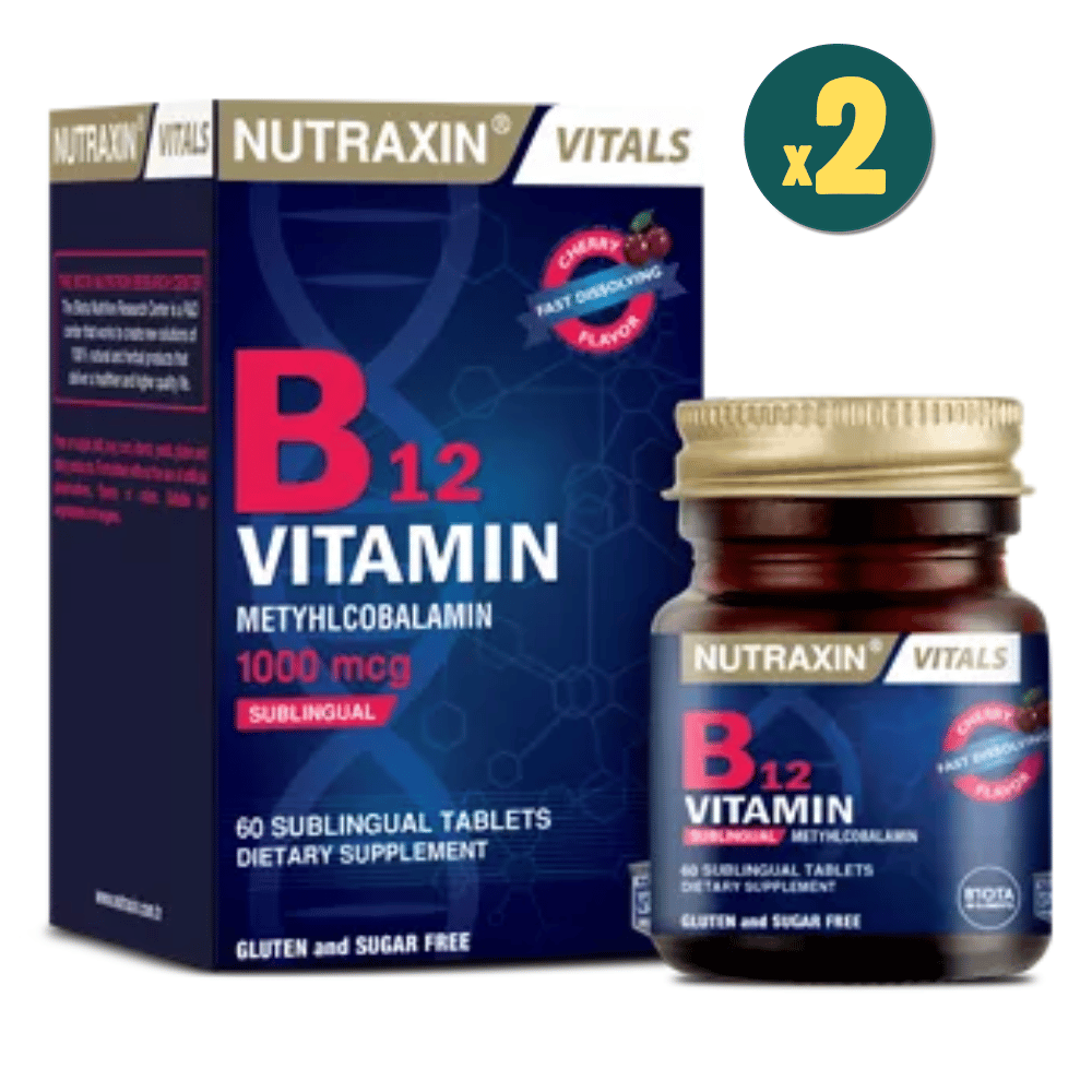 Nutraxin B12 Vitamin 60 Tablet 2 Adet Fiyatları - Modern Eczane