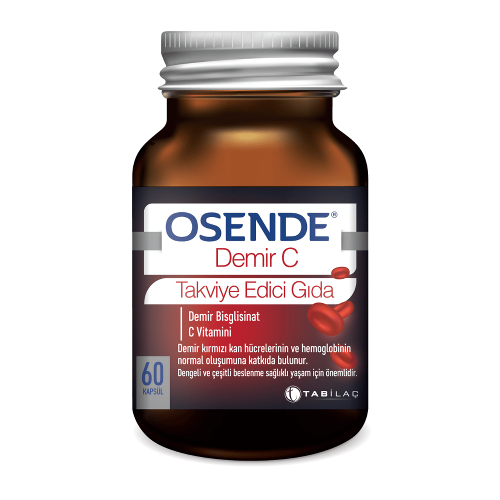 Osende Demir C 60 Kapsül Fiyatları - Modern Eczane