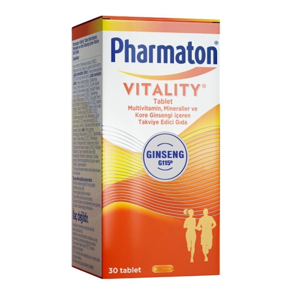 Pharmaton Vitality 30 Tablet Fiyatları - Modern Eczane