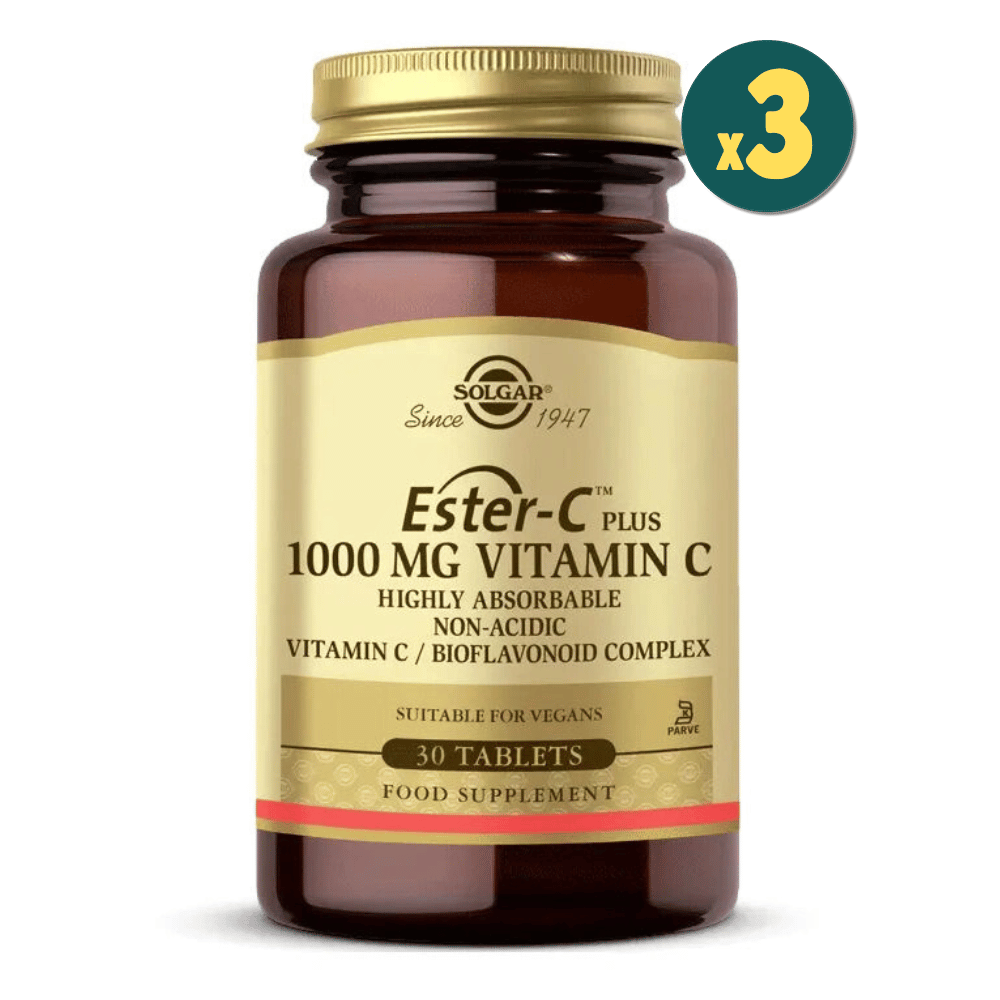 Solgar Ester-C Plus 1000 mg 30 Tablet 3 Adet Fiyatları - Modern Eczane 
