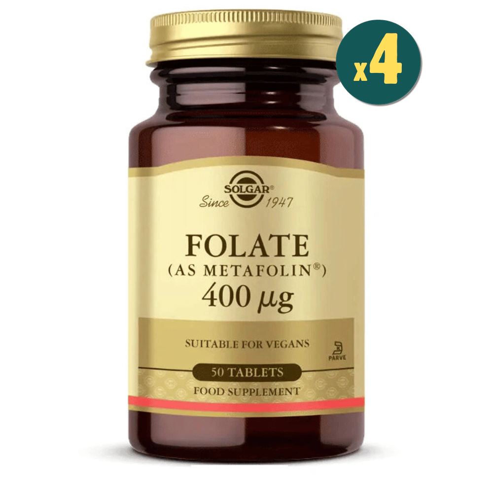 Solgar Folate 400 mg 50 Tablet 4 Adet Fiyatları - Modern Eczane