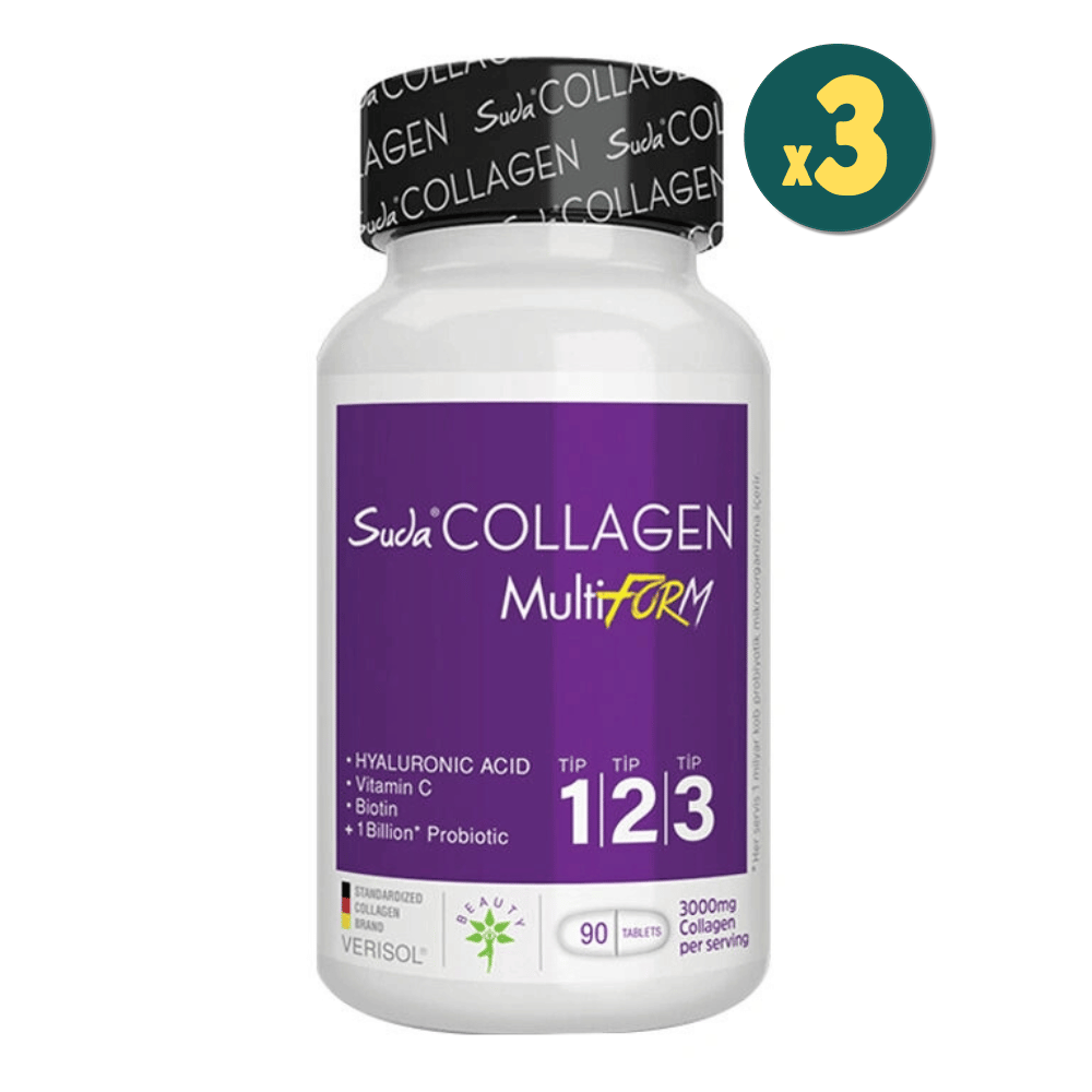 Suda Collagen Multiform 90 Tablet 3 Adet Fiyatları - Modern Eczane