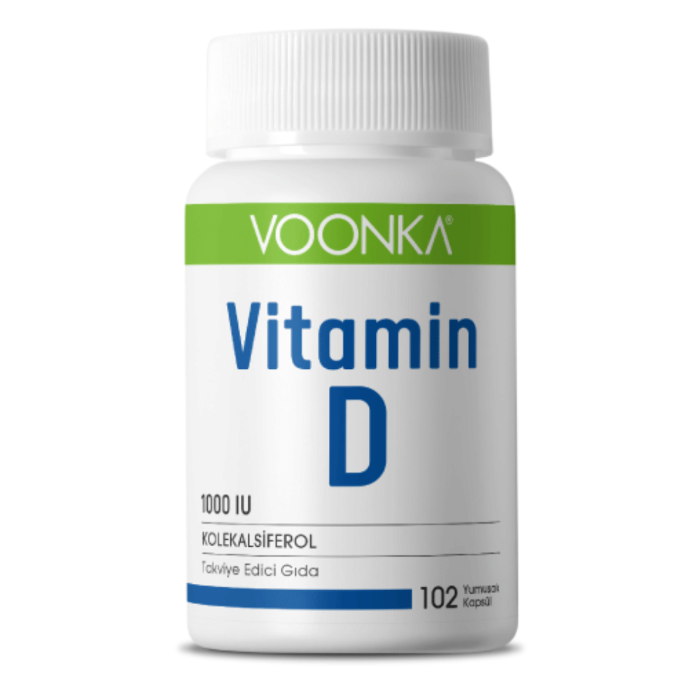 Voonka Vitamin D 102 Yumuşak Kapsül Fiyatları - Modern Eczane