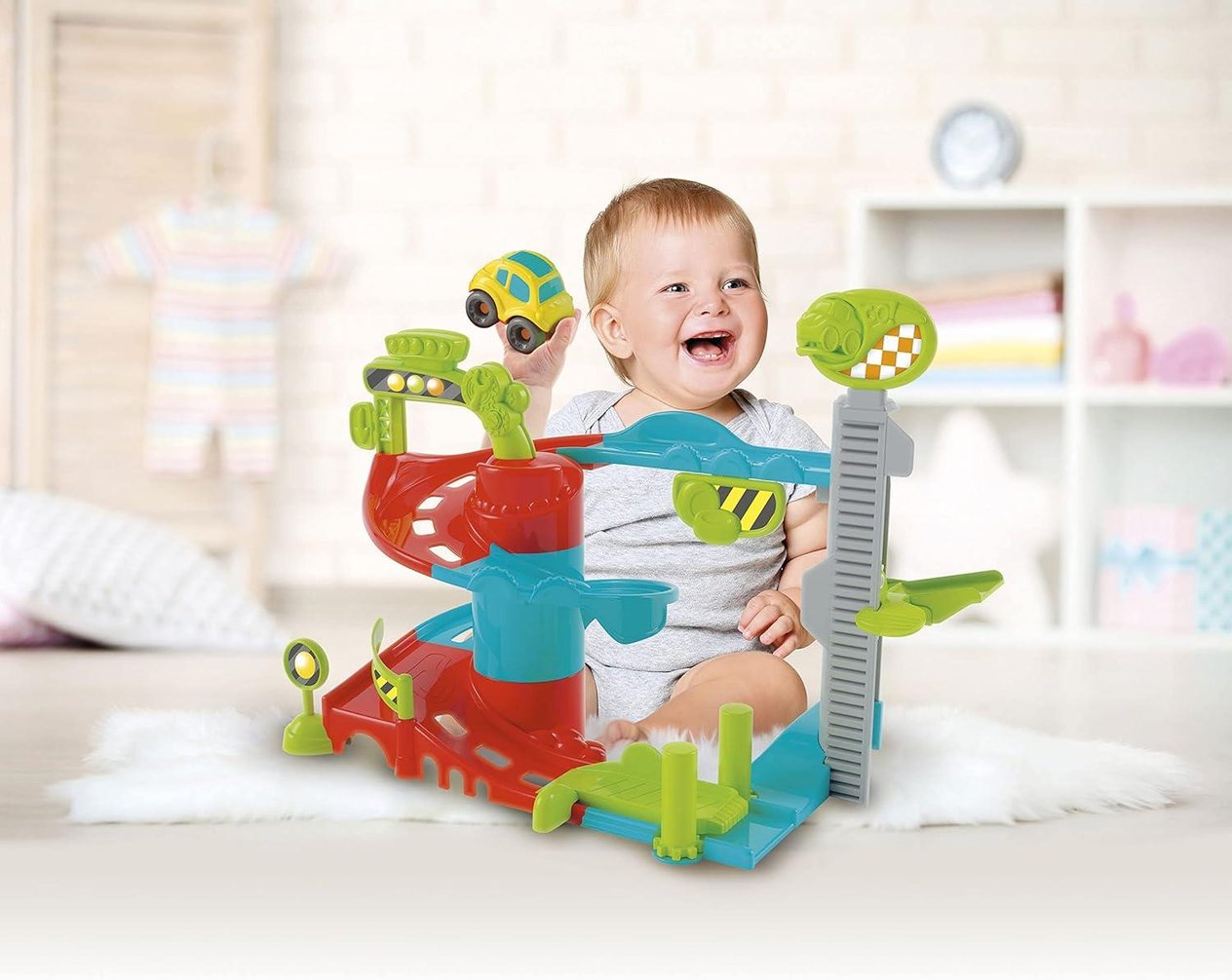 Baby Clementoni Eğlenceli Garaj 17404