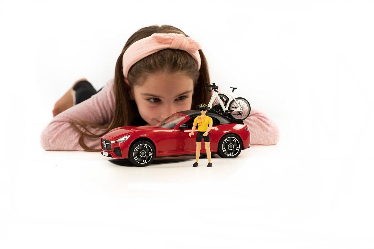 Bruder Roadster Araba Bisiklet Sürücüsü 03485