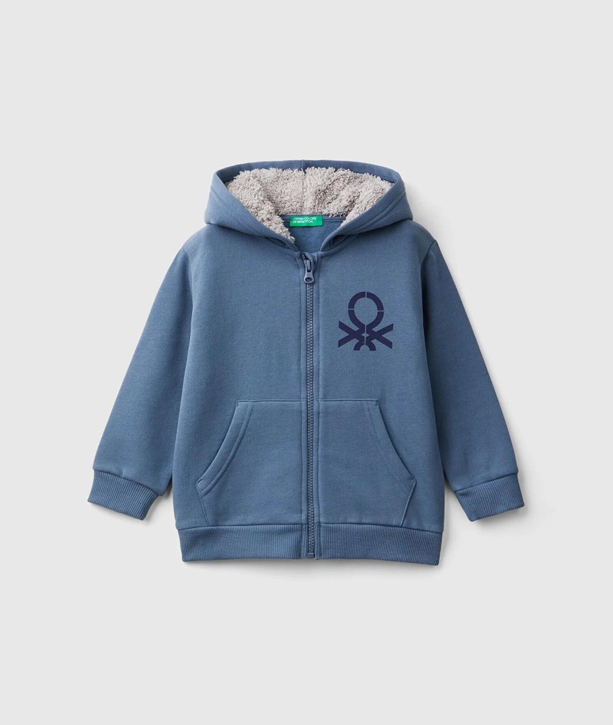 United Colors of Benetton Erkek Çocuk Kapüşonlu Sweatshirt 503E