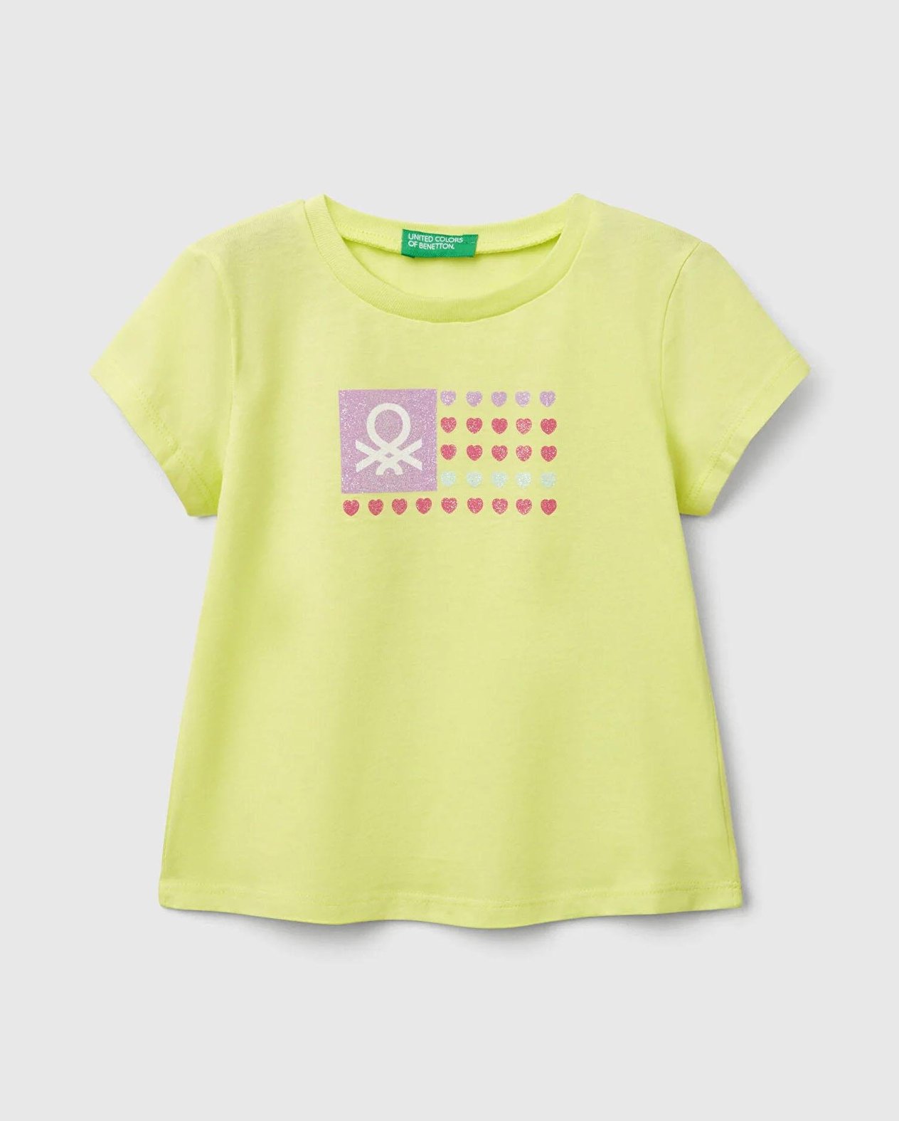 United Colors of Benetton Kız Bebek Tshirt 10HU 1/6 Yaş