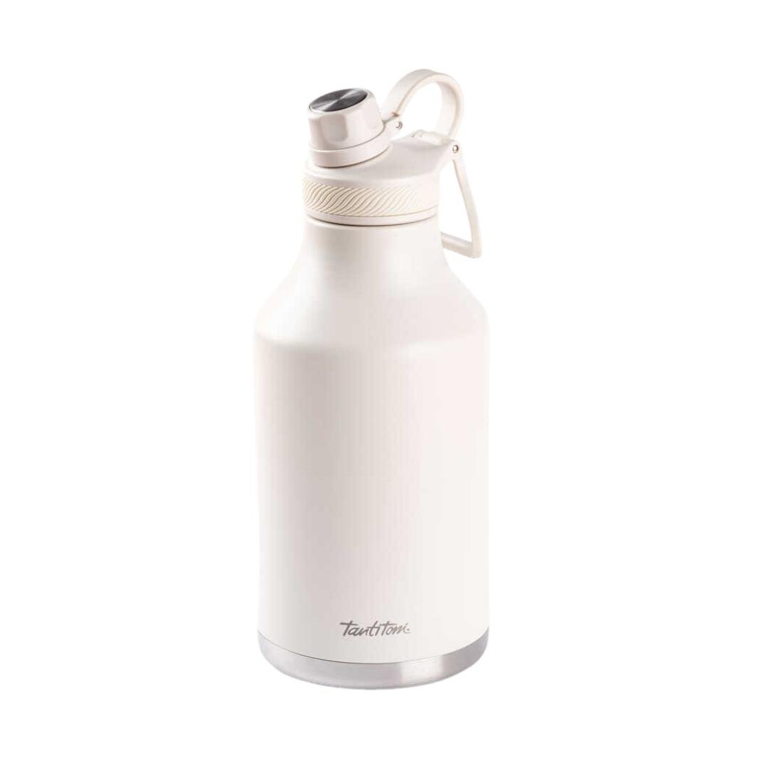 012-01-Beyaz 2 Kapaklı Çift Katmanlı Termos 1.9L