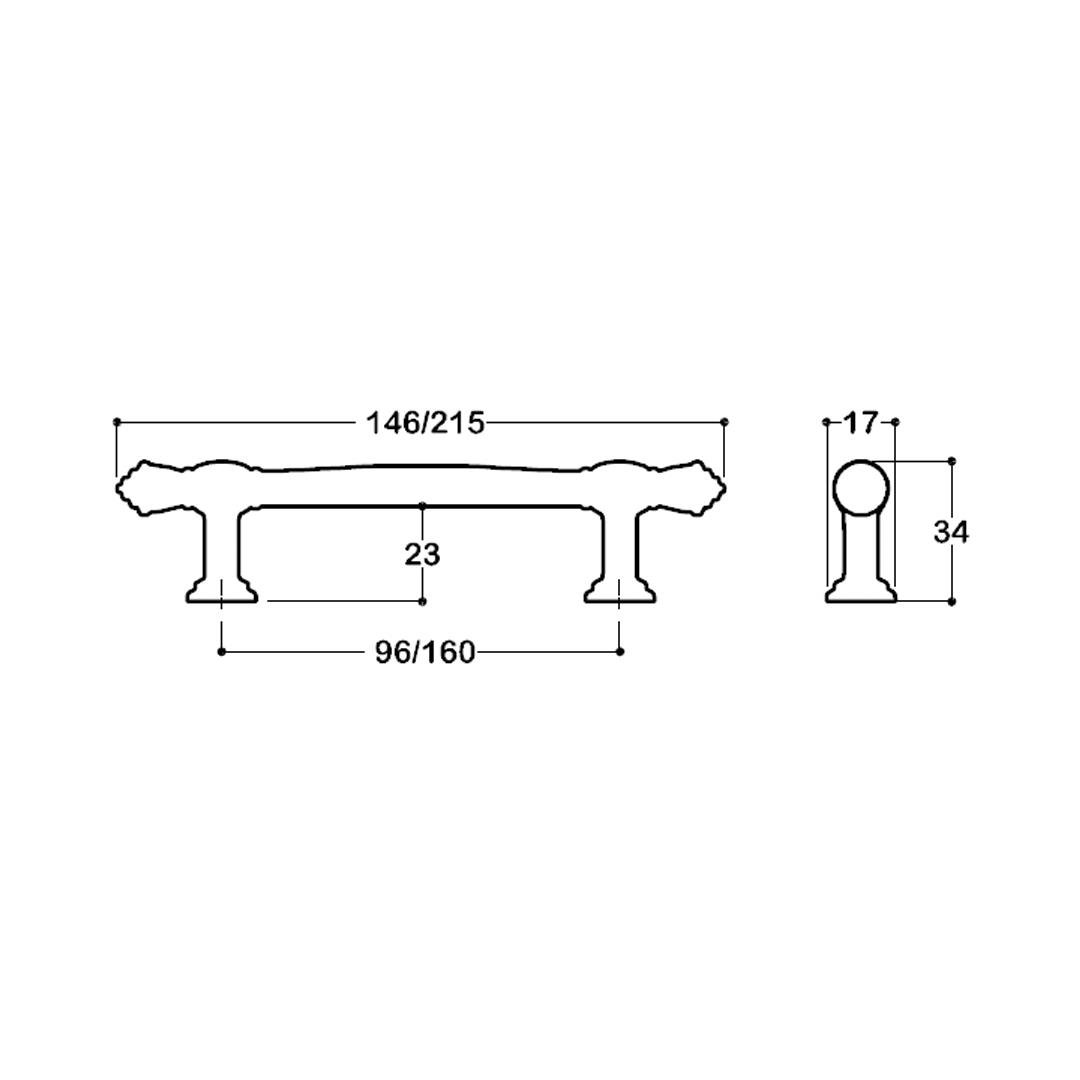 4482 Modern Parlak Nikel Renk