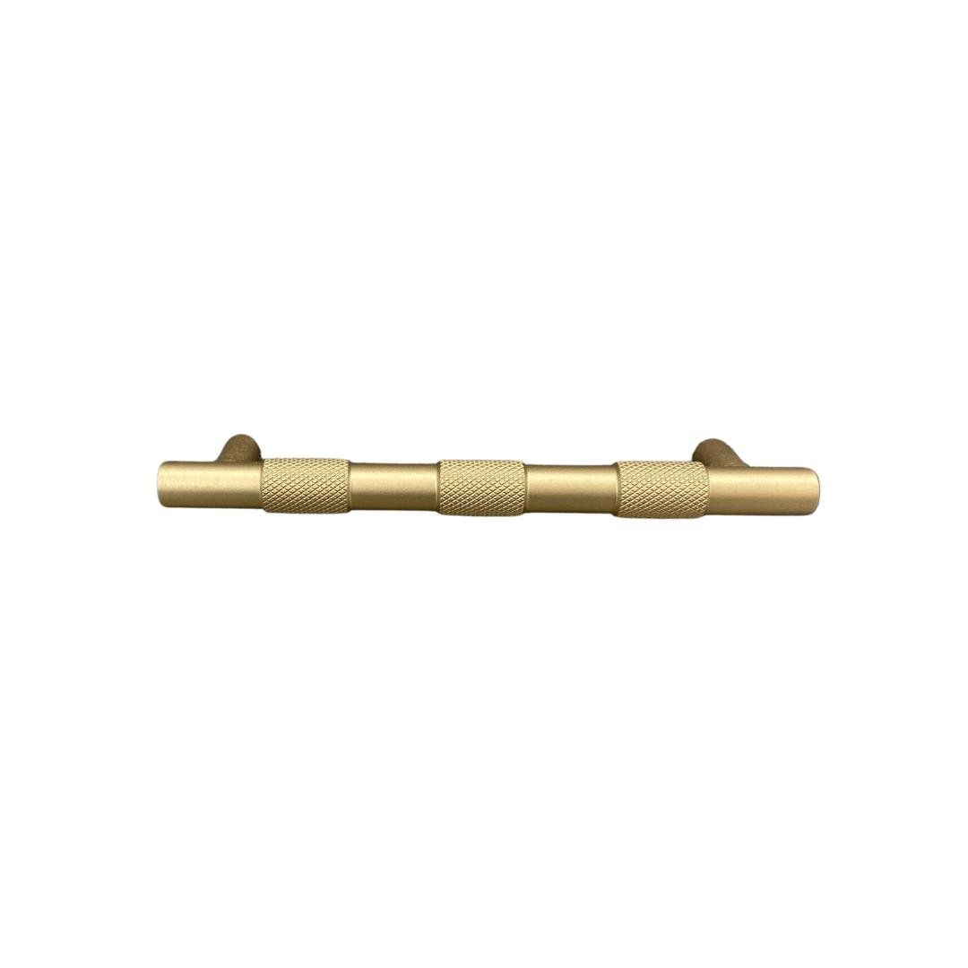 9387 Modern Kulp Fırçalı Mat Altın Renk