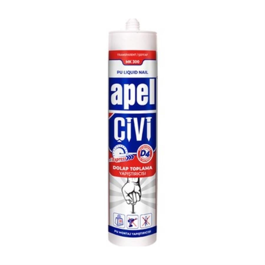Apel Sıvı Çivi Montaj Kit Yapıştırıcı 300 Gr