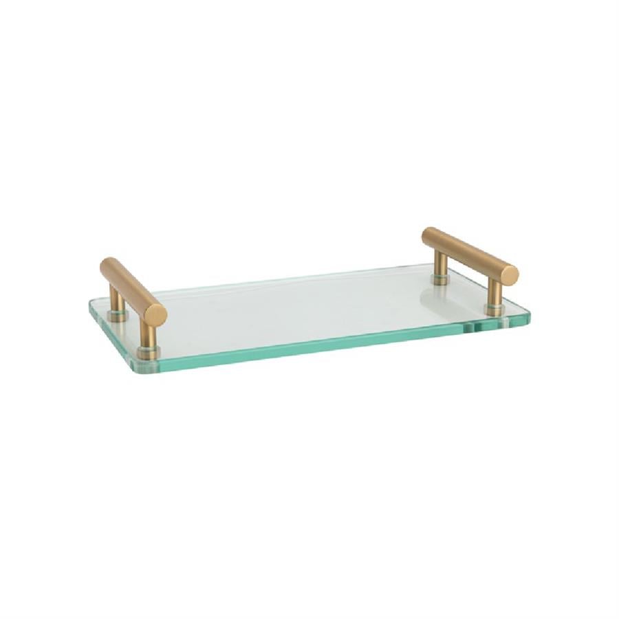 Banyo Tepsisi Cam/Gold Branch Renk 54X170X330 Mm