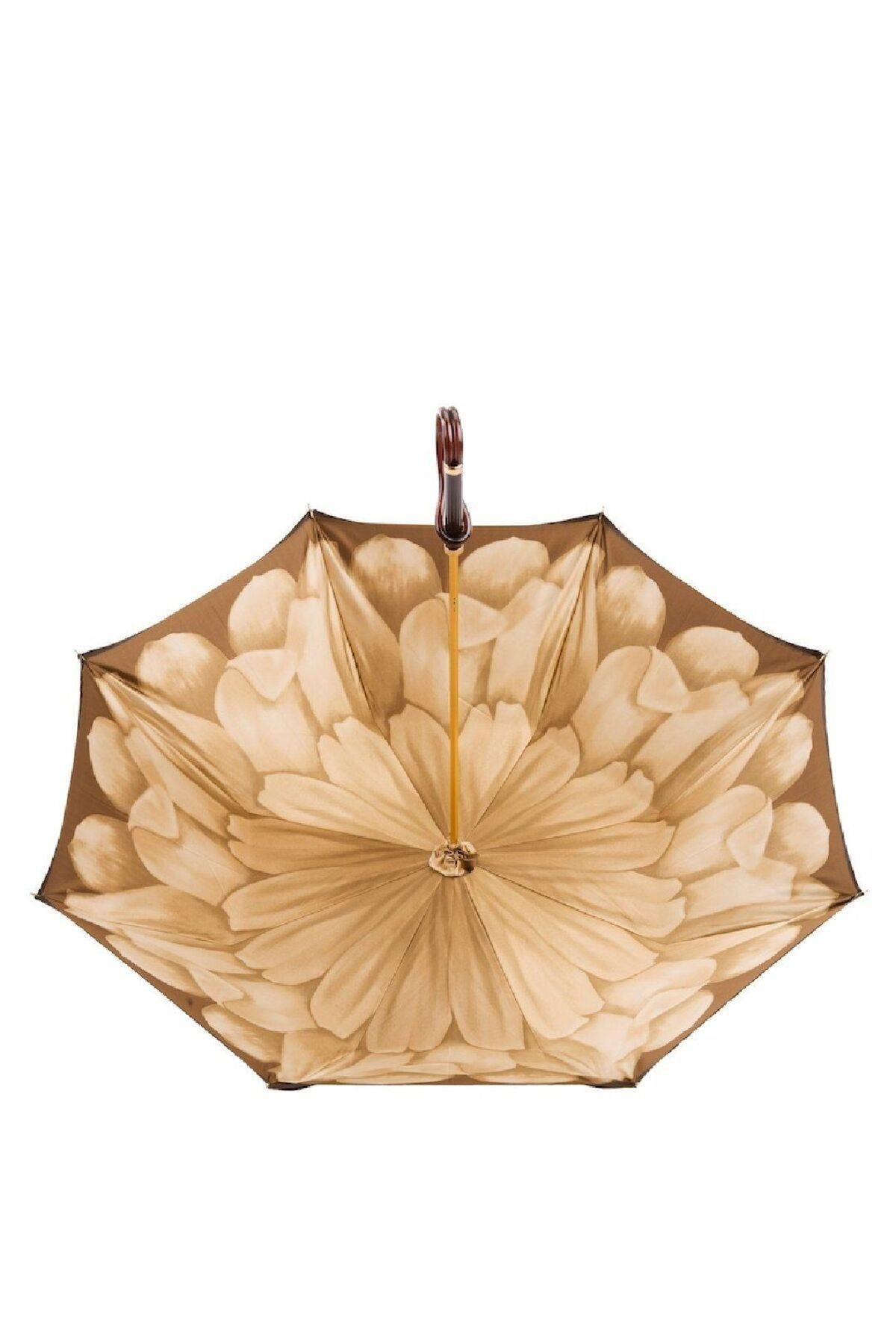 BURGU SAPLI/KAHVERENGİ ŞEMSİYE 95 CM