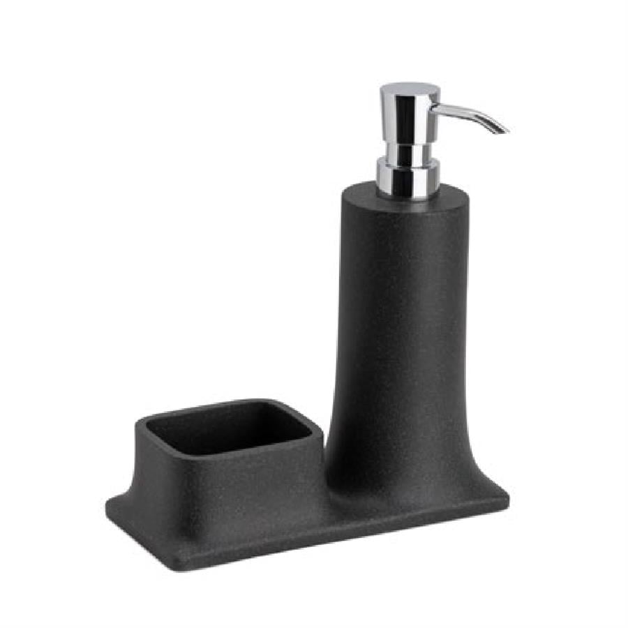 Deterjanlık Ve Süngerlik Siyah/Krom Renk 216X102X195 Mm