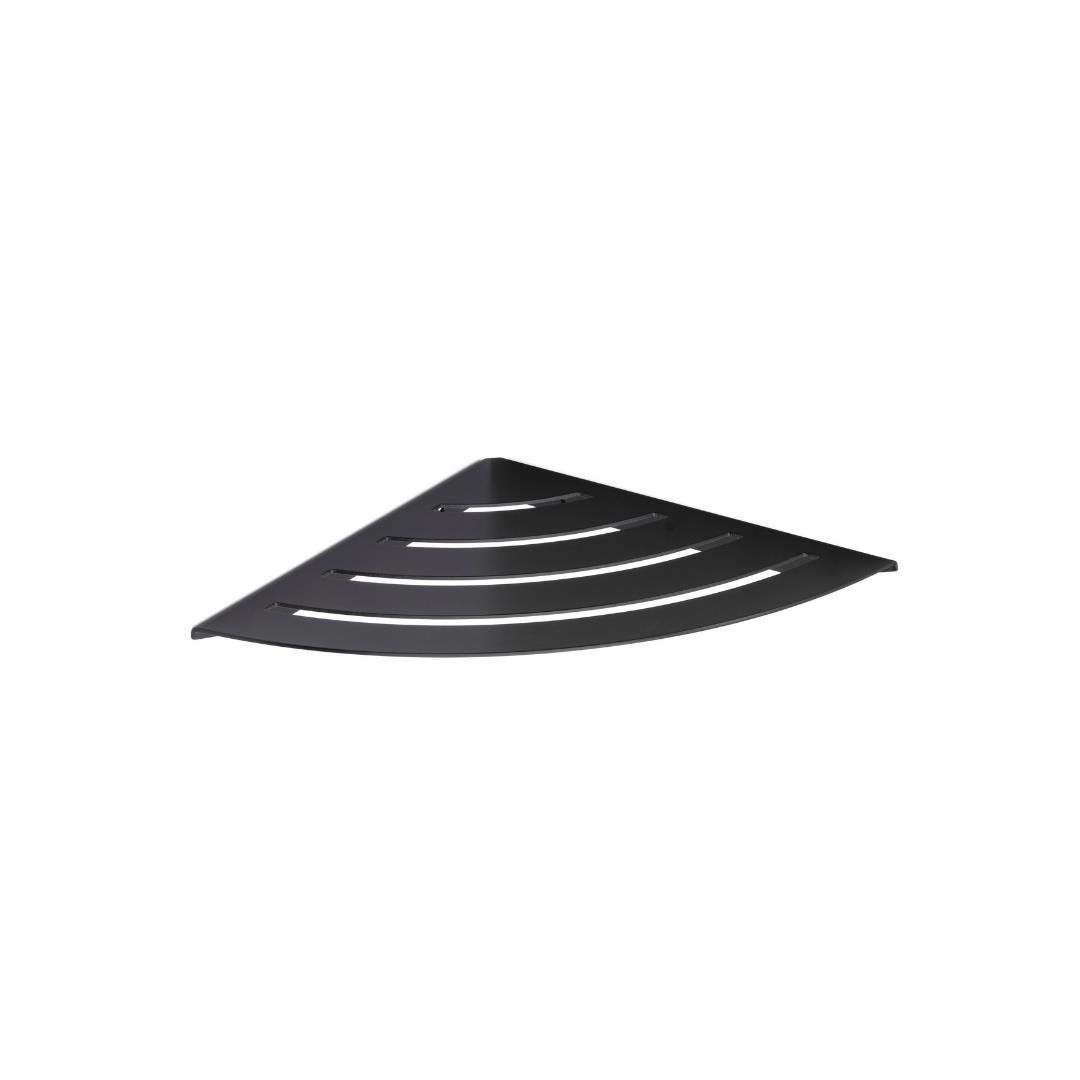 Duş Raf Sistemi Siyah Renk 30X210X210 Mm