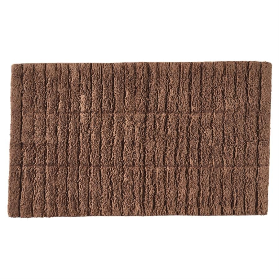 Fayans Banyo Paspası Terracotta Rengi %100 Pamuk 50x80 cm