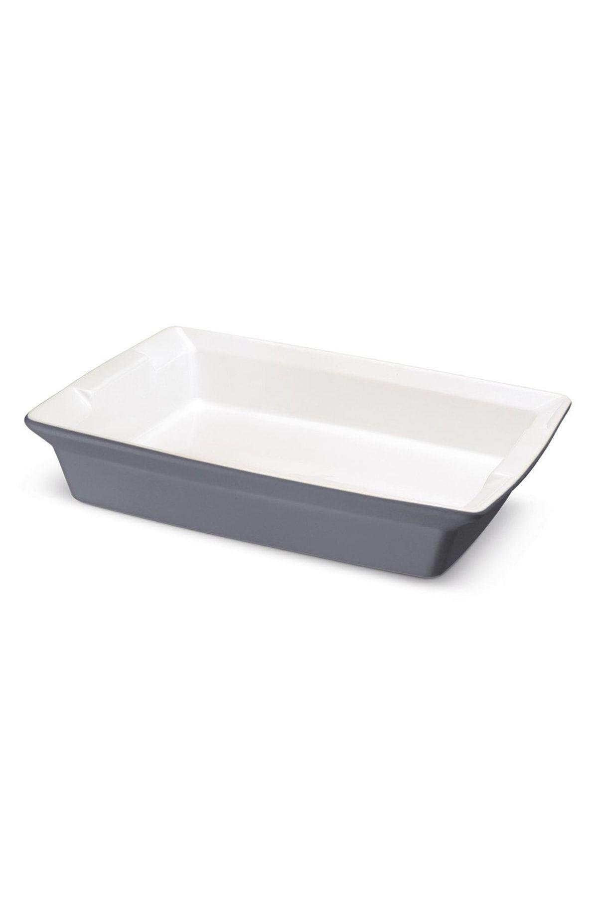 GRİ ANTRASİT MAT DİKDÖRTGEN BORCAM 36x27x7CM