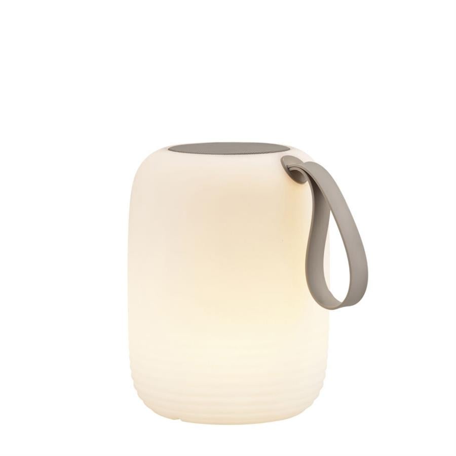 Hav Bluetooth Hoparlörlü + Led Lamba Beyaz/Kum 21 X 27.5 Cm