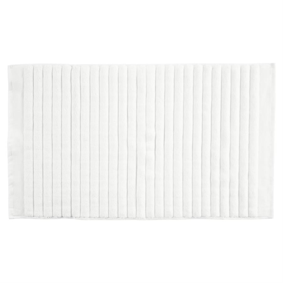 Inu Banyo Paspası Beyaz %100 Pamuk 50x80 cm