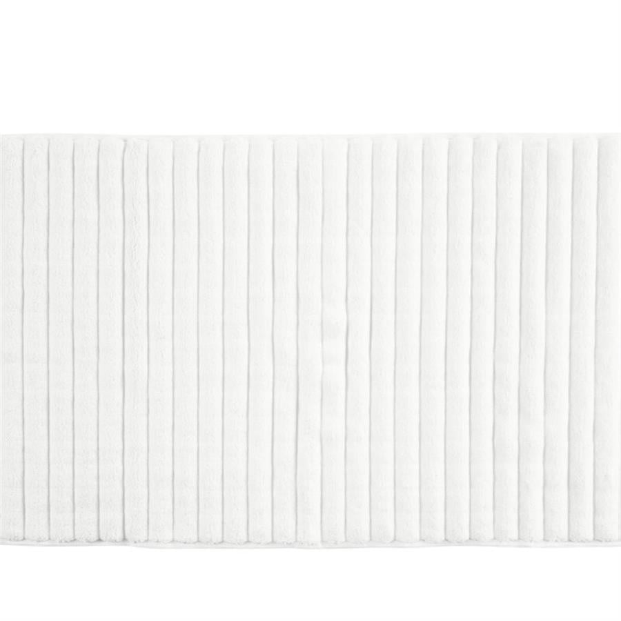 Inu Banyo Paspası Beyaz %100 Pamuk 50x80 cm
