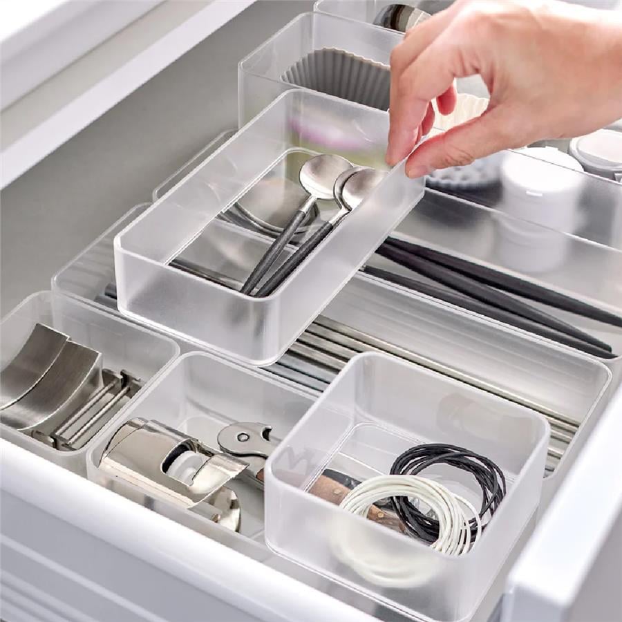 İstife Edilebilir Şeffaf Düzenleyiciler [2'Li Set] - Orta