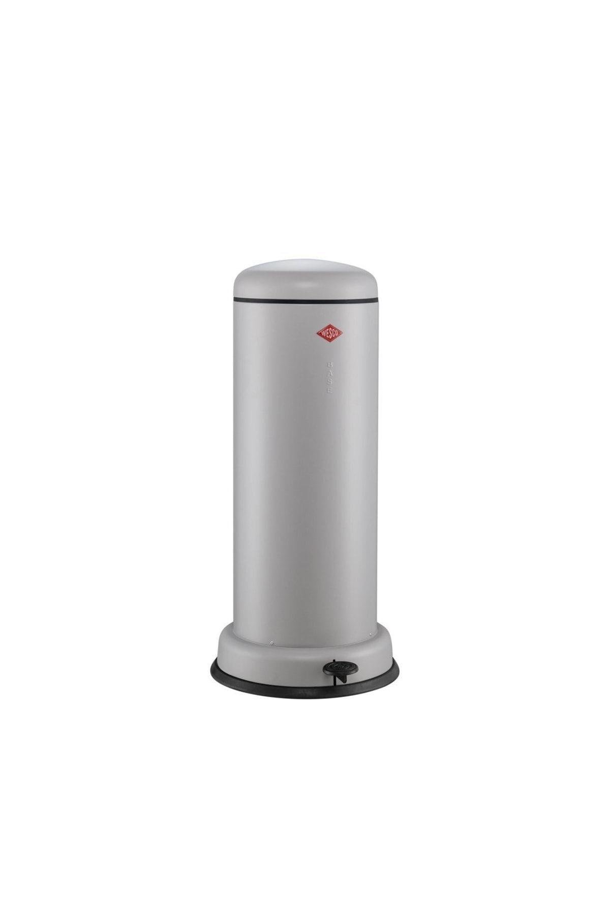 Mat Soğuk Gri-Büyük Boy Beysbo LitreÇöp Kovası 30 Litre(362x800mm)