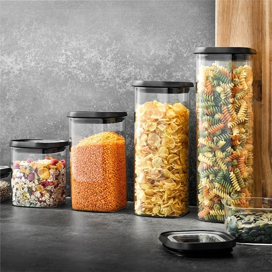 Pantry Erzak Saklama Kabı 400 Ml 11x11x7,5 cm