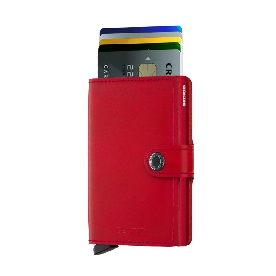 Secrid Miniwallet Original Red-Red Cüzdan