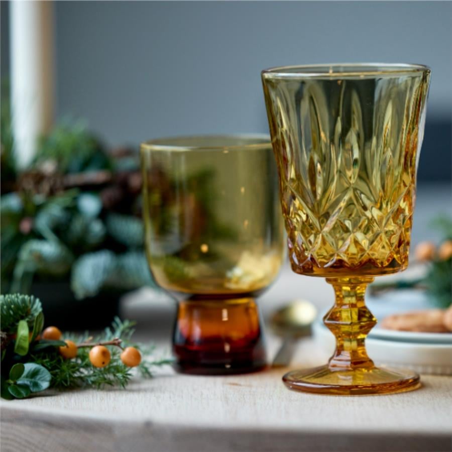 Sorrento Şarap Kadehi 4 Adet 29 Cl Amber