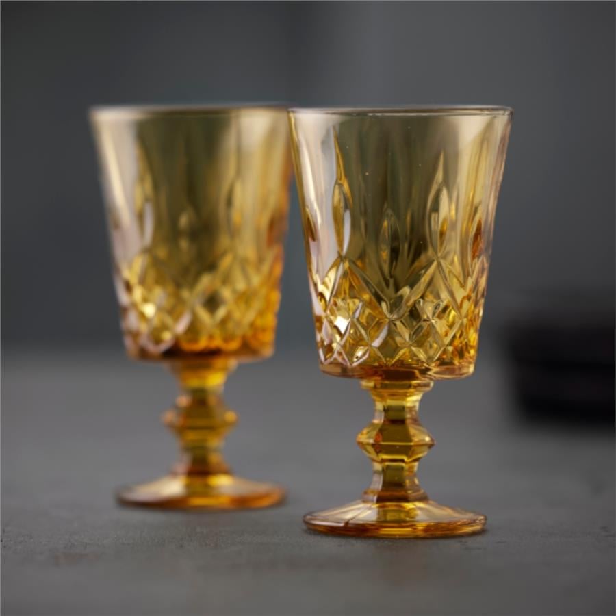 Sorrento Şarap Kadehi 4 Adet 29 Cl Amber