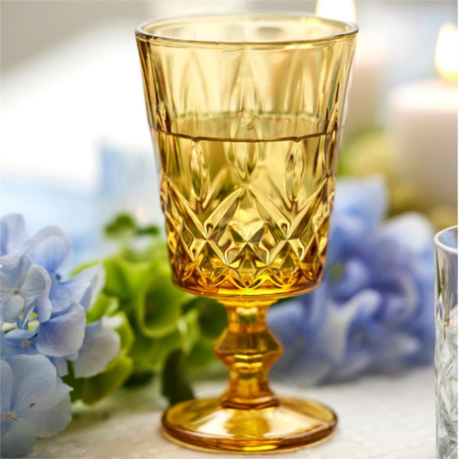 Sorrento Şarap Kadehi 4 Adet 29 Cl Amber
