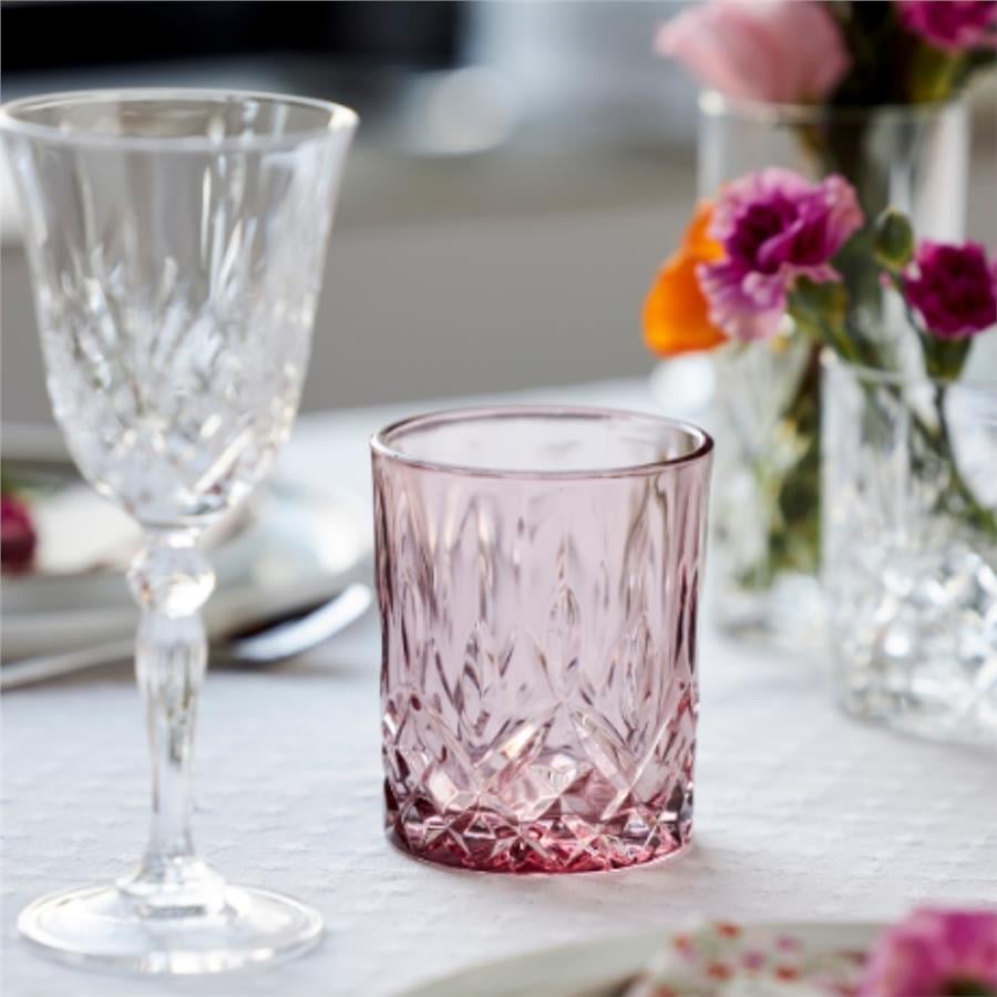 Sorrento Viski Bardağı 4 Adet 32 Cl Pembe