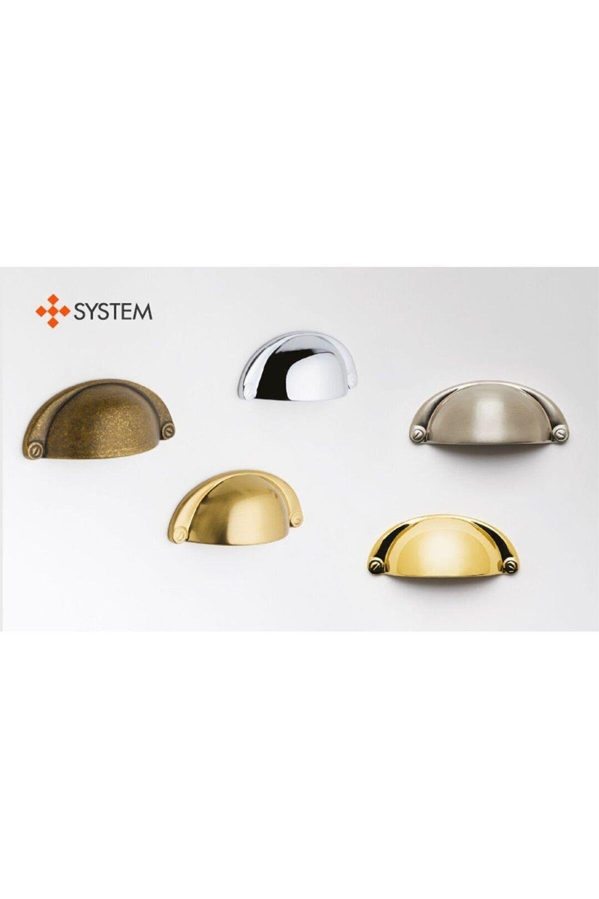 SSY4525 32 MM MAT ALTIN RENGİ TAS KULP