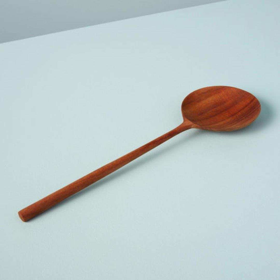 Teak Ahşap Kaşık 26,5 X 7,5 Cm