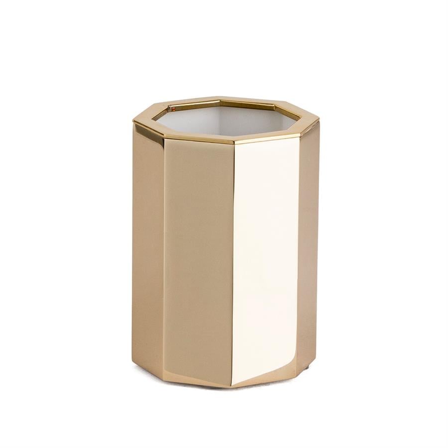 Tezgah Üstü Diş Fırçalığı Gold Renk 102X70X70 Mm