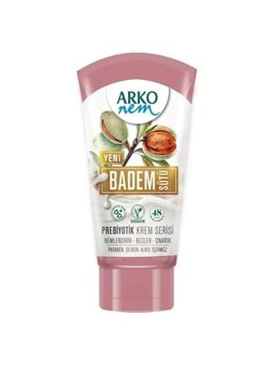 Arko Nem Badem Sütü Özlü Prebiyotik Tüp Krem 60 Ml