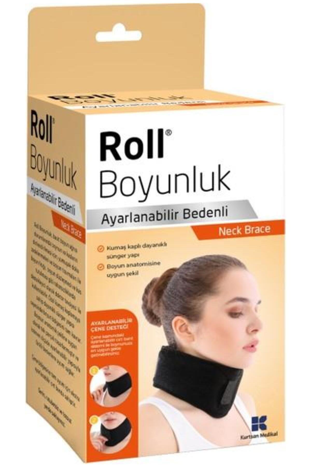 ROLLAyarlanabilir Bedenli Çırtlı Boyunluk123123