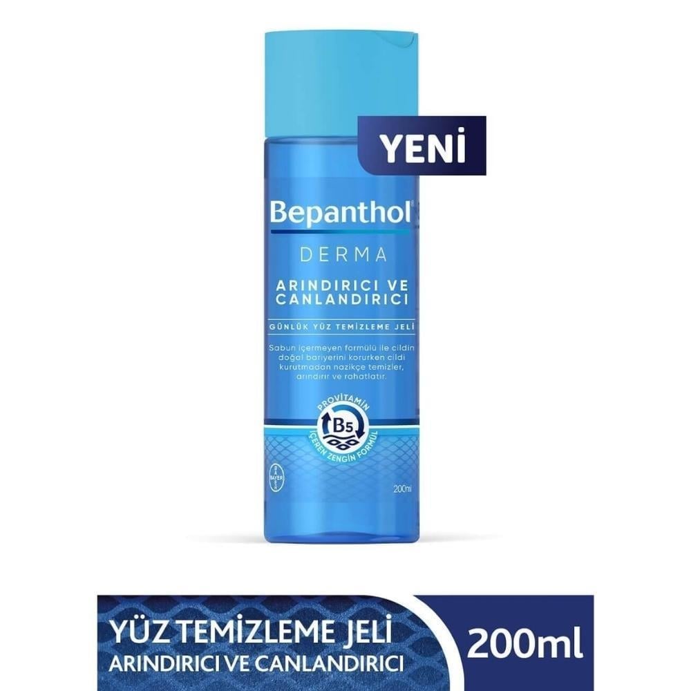 BEPANTHOLBepanthol Derma Arındırıcı ve Canlandırıcı Yüz Temizleme Jeli 200 Ml8699546340071