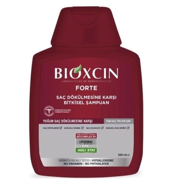 BİOXCİNBioxcin Forte Şampuan 300 Ml Yoğun Dökülme Karşıtı Bitkisel Şampuan8697432091755