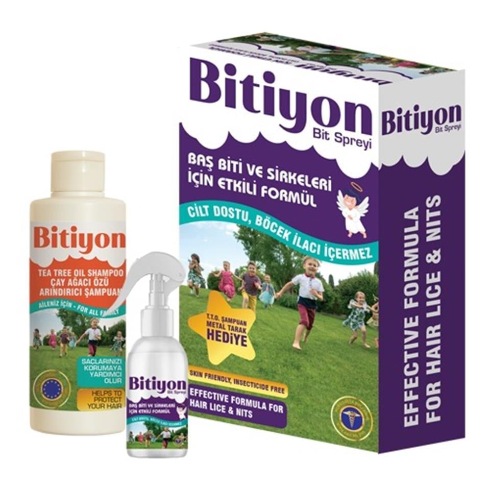 BİTİYONBitiyon Bit Seti - Şampuan 150 ml + Sprey 100 ml8699241776717
