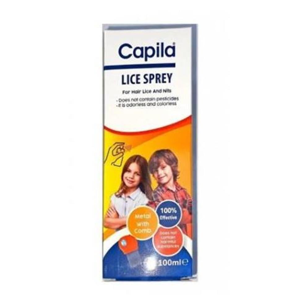 KURTSAN MEDİKALCapila Bit Spreyi 100 ml - Metal Tarak Hediyeli8680525626804