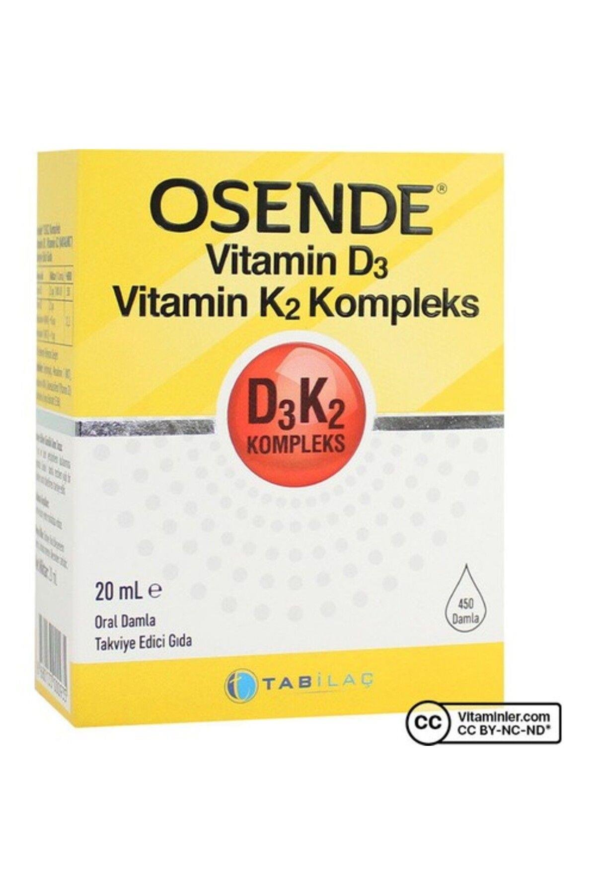 OsendeD3 K2 Kompleks 20 ml Damla8680133000959