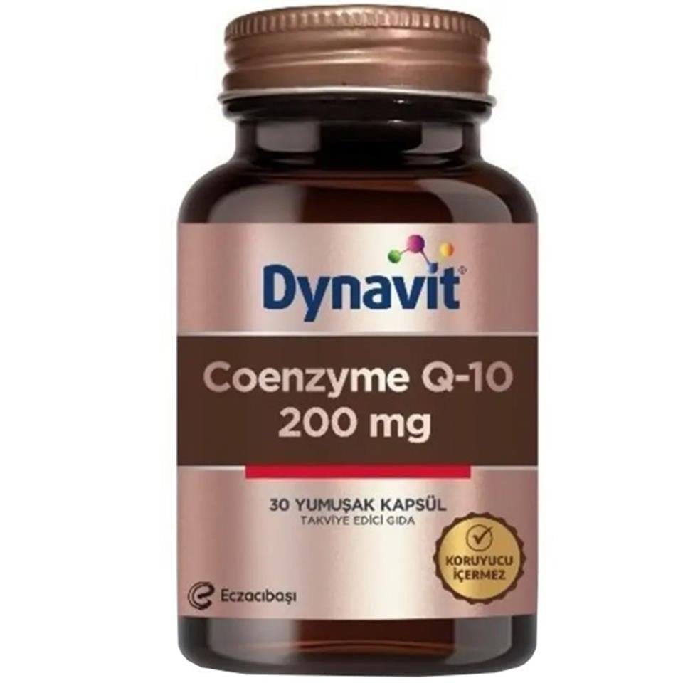 Dynavit Coenzyme Q10 200 Mg 30 Yumuşak Kapsül