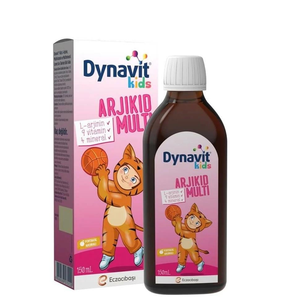 Dynavit kids Arjikid Multi Sıvı Takviye Edici Gıda 150ml