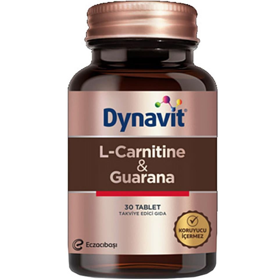 Dynavit L-carnitine Guarana 30 Tablet