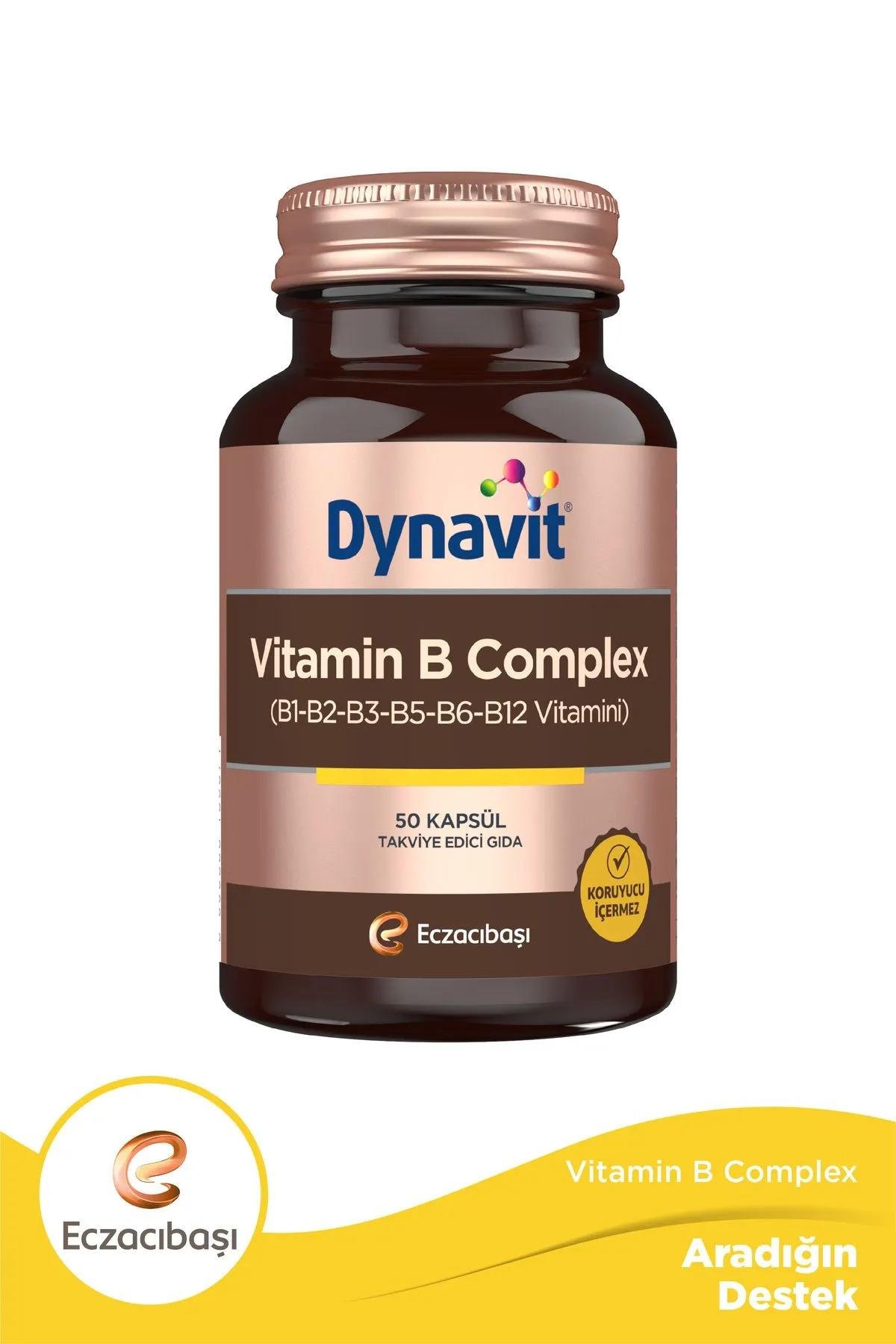 DYNAVİTDynavit VITAMIN B COMPLEX 50 KAPSÜL8699586155574