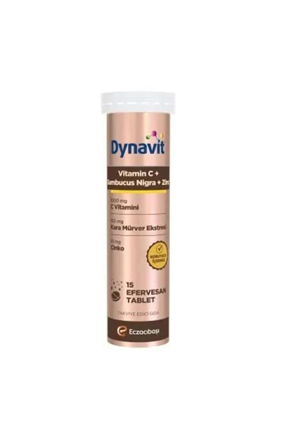 DYNAVİTDynavit Vitamin C+ Sambucus Nigra 15 Efervesan Tablet8699586024887
