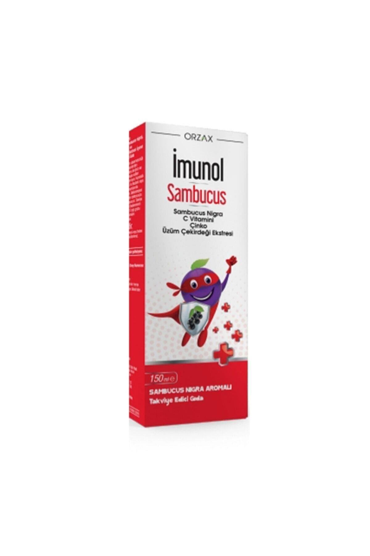 İmunolImunol Sambucus Sanbucus Nigra C Vitamini Çinko Üzüm Çekirdeği Ekstresi 150 Ml8697595872635